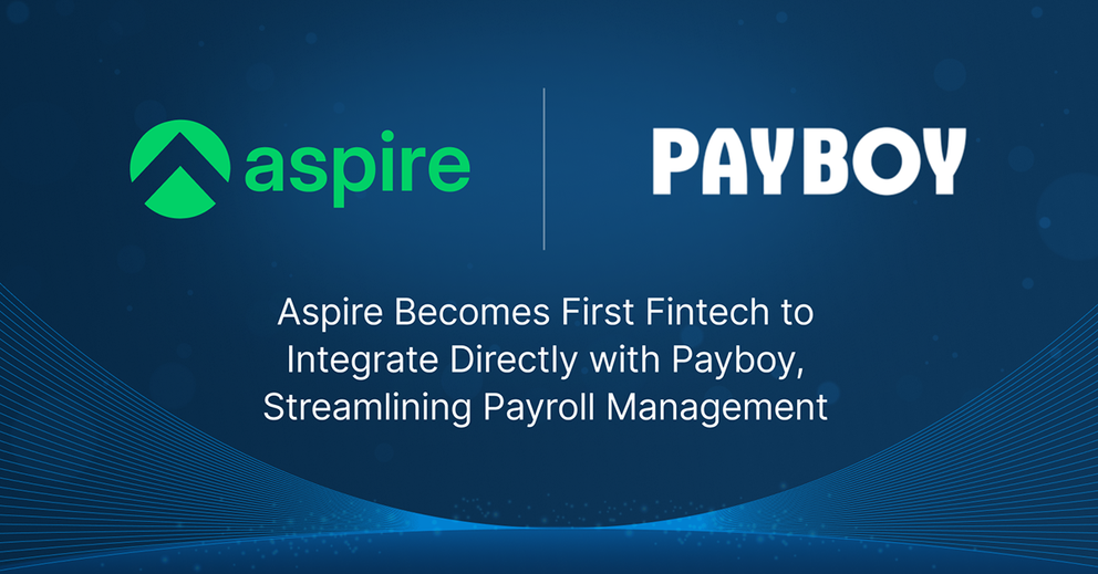 Aspire Becomes First Fintech to Integrate Directly with Payboy, Streamlining Payroll Management
