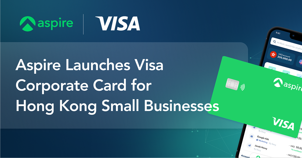Aspire launches Visa Corporate Card for Hong Kong Small Businesses