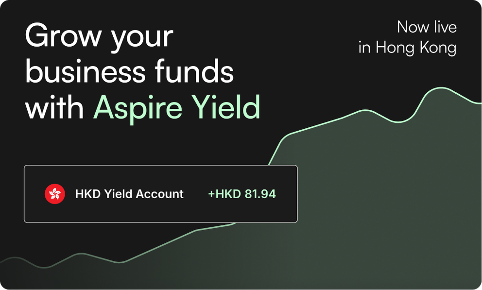 Aspire launches Yield in Hong Kong to help businesses earn more from idle cash