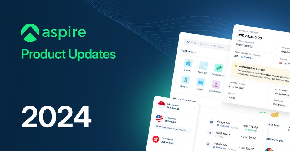 2024 Product Updates: Faster payments, enhanced treasury management, stronger security, and more