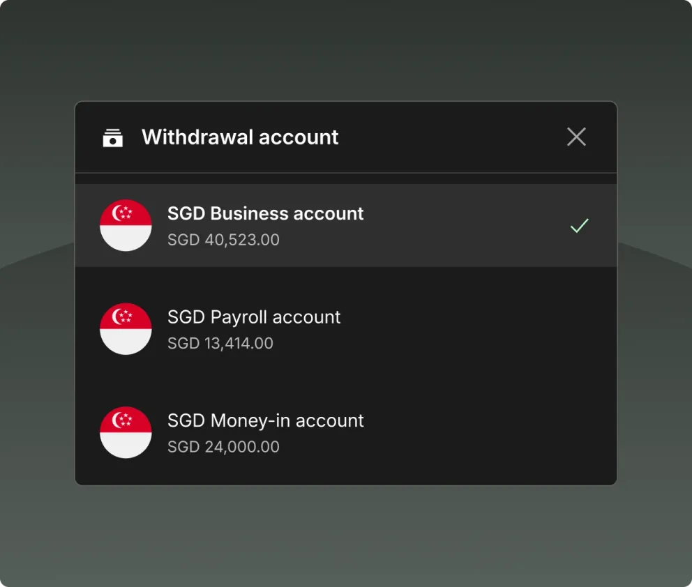 Cash out anytime