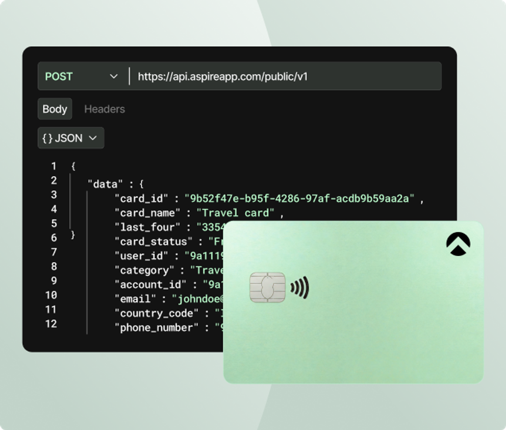 Accounts, payouts, FX and cards embedded in a partner platform