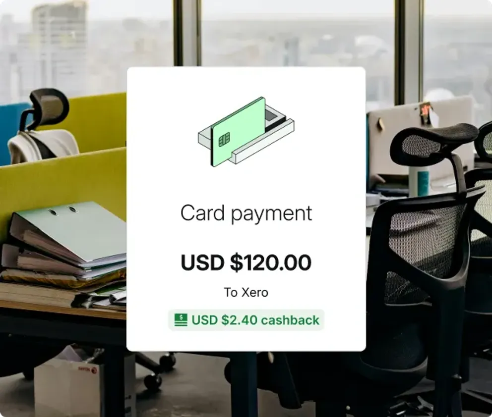 Cashback on software-as-a-service spends