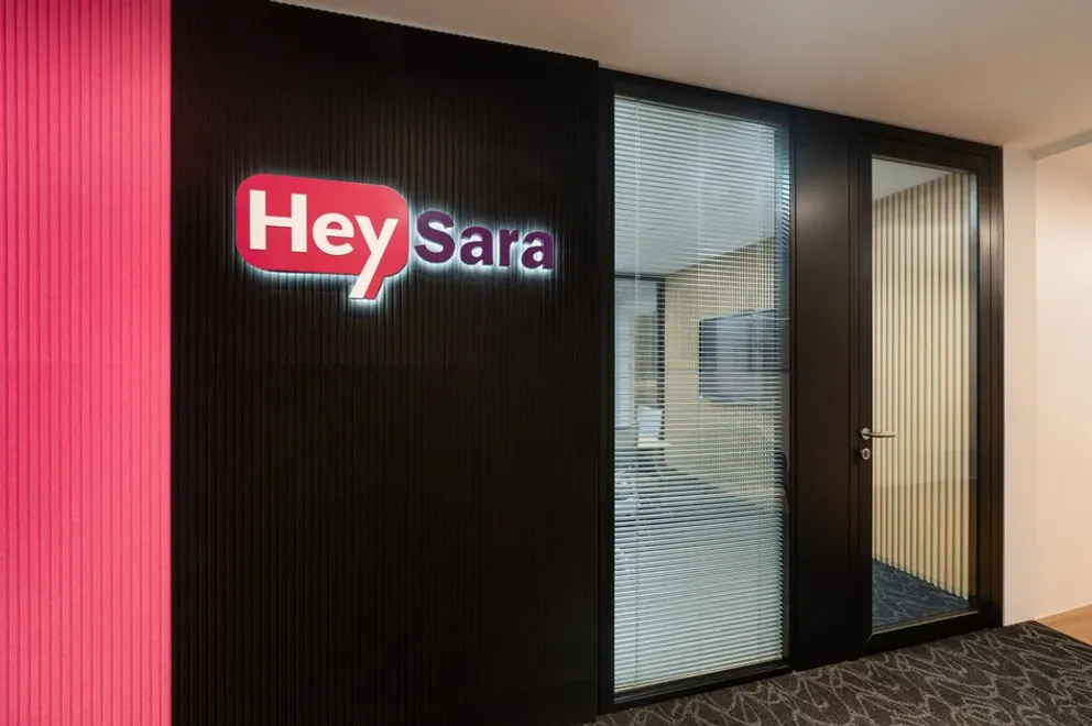 HeySara case study banner