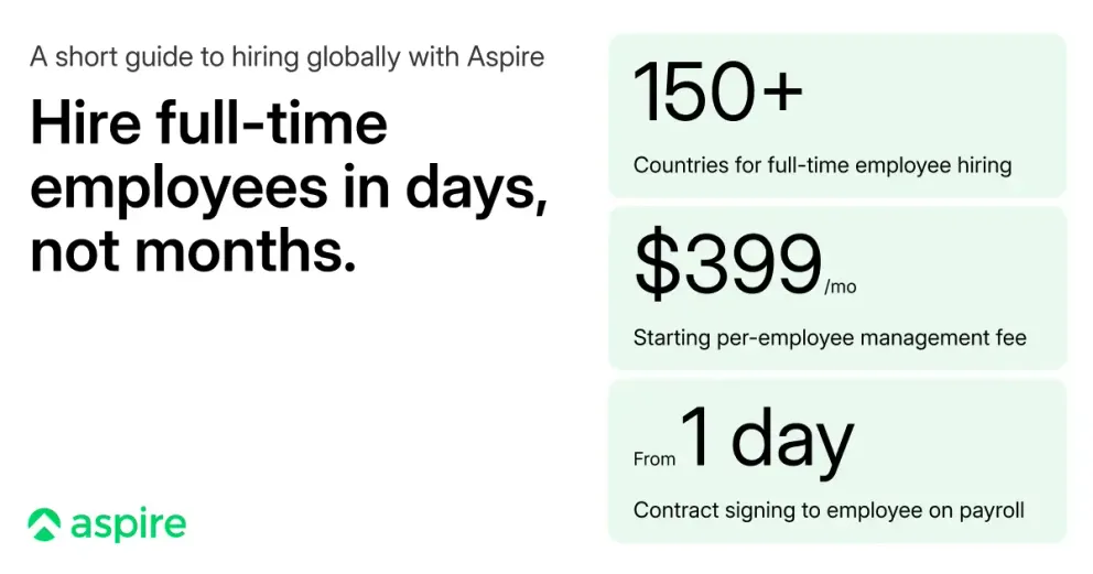 Global Hiring Guide: Hire Internationally with Aspire
