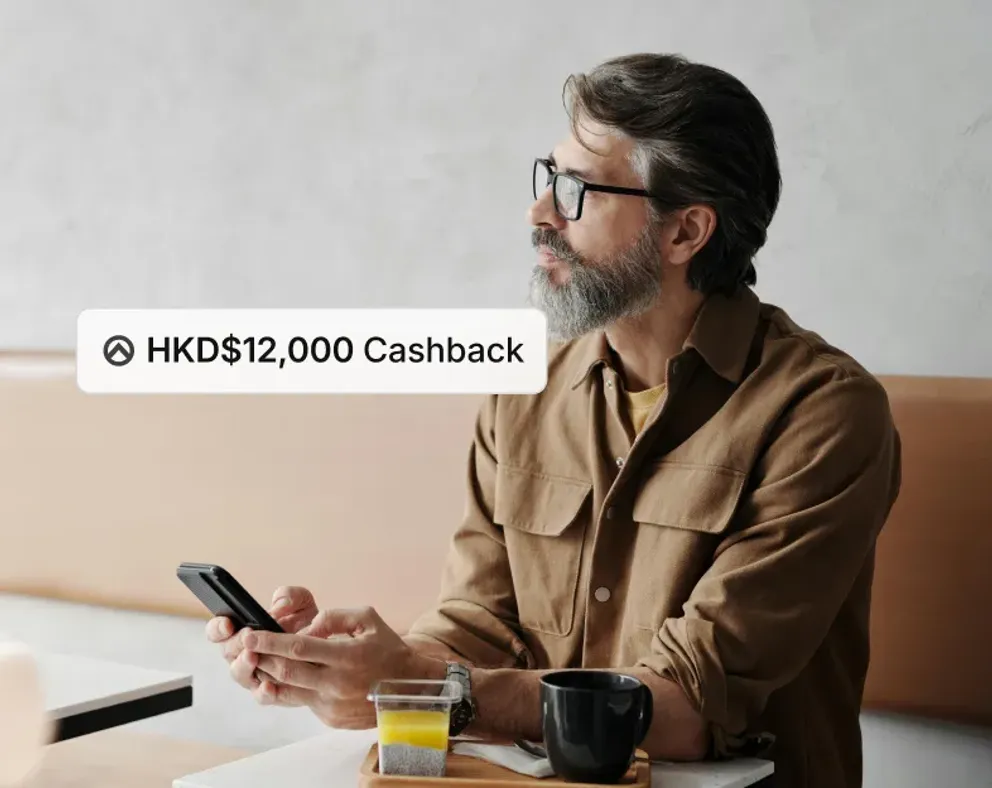 Get HK$12,000 cash back when you open an account