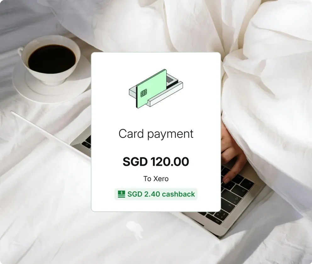 Earn 1.2% cashback on software-as-a-service spends