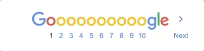 Google Search page Search Engine Optimization