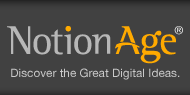 NotionAge logo with the tagline Discover the Great Digital Ideas