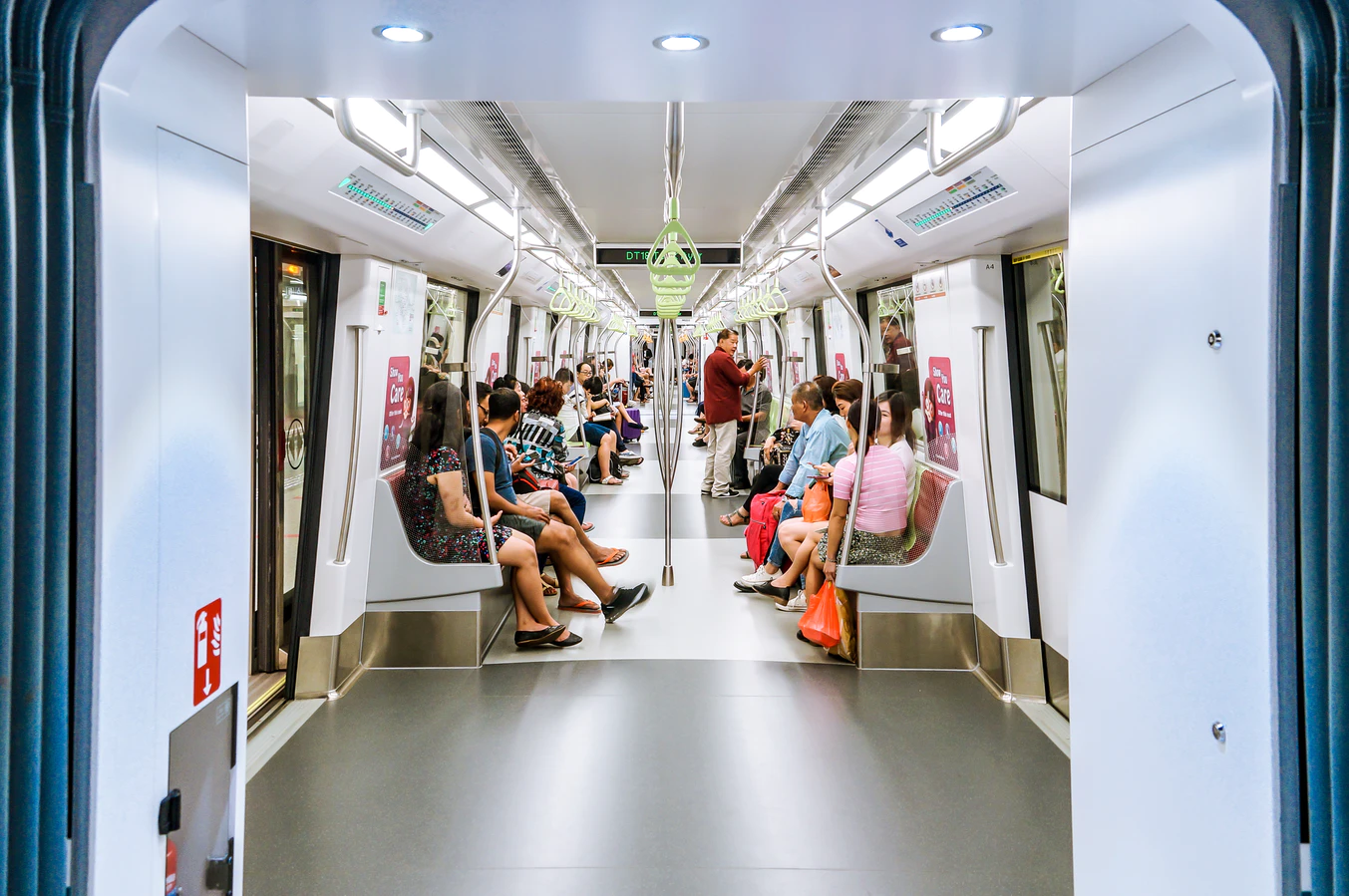 Travel via MRT using Google pay in Singapore