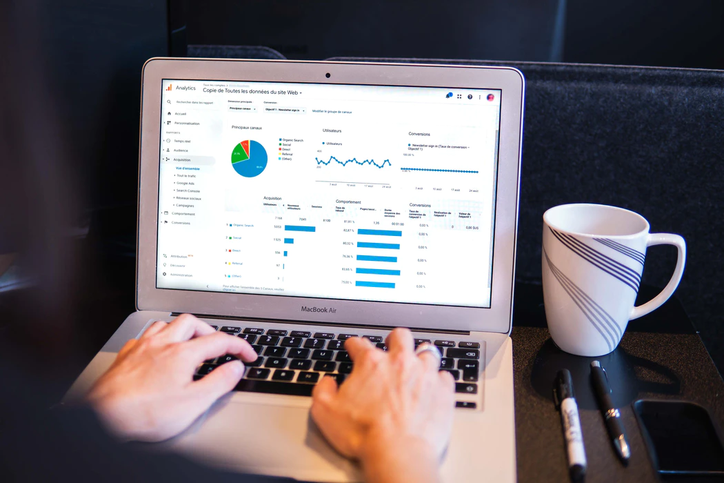 Google Analytics progress report