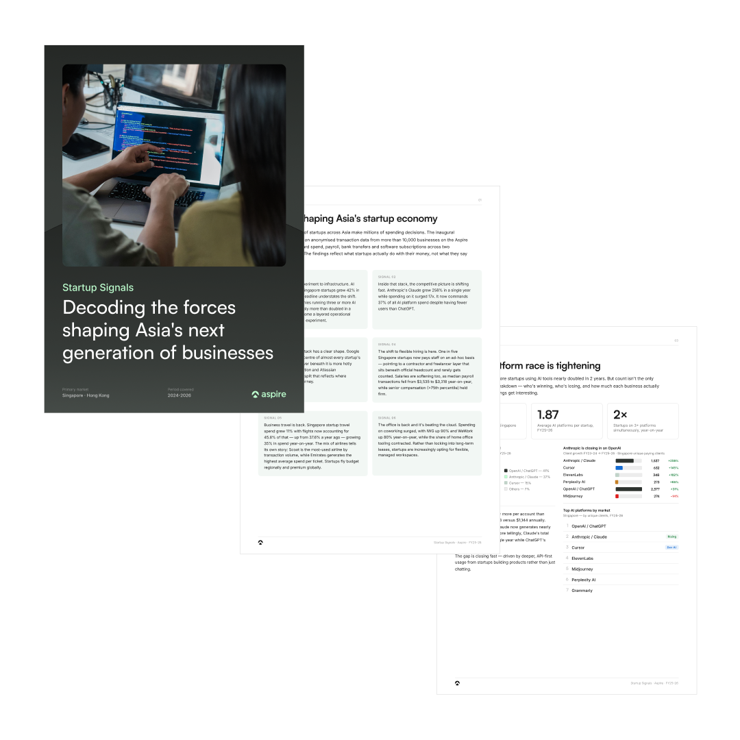 Startup Signals — booklet