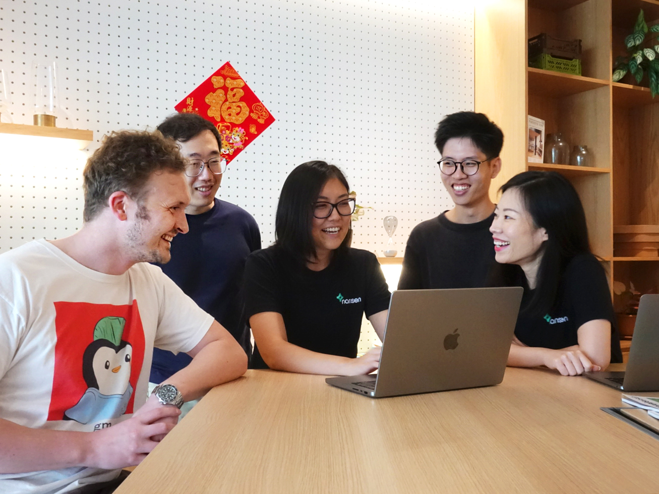 The Nansen team at work